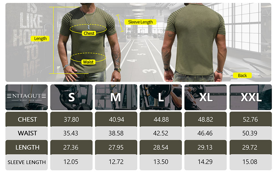 Men's workout shirts