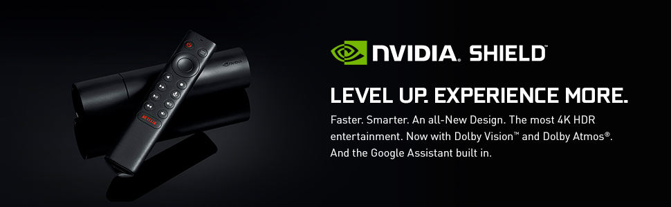 nvidia shield, 4k hdr, dolby vision, dolby atmos, google assistant