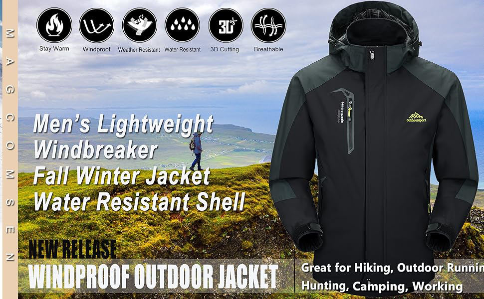 waterproof jacket men