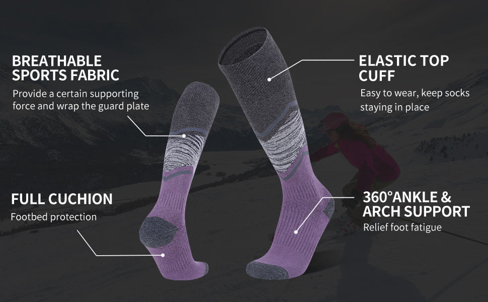 womens ski socks