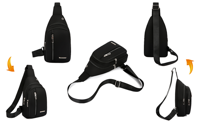 All-round display of sling bag