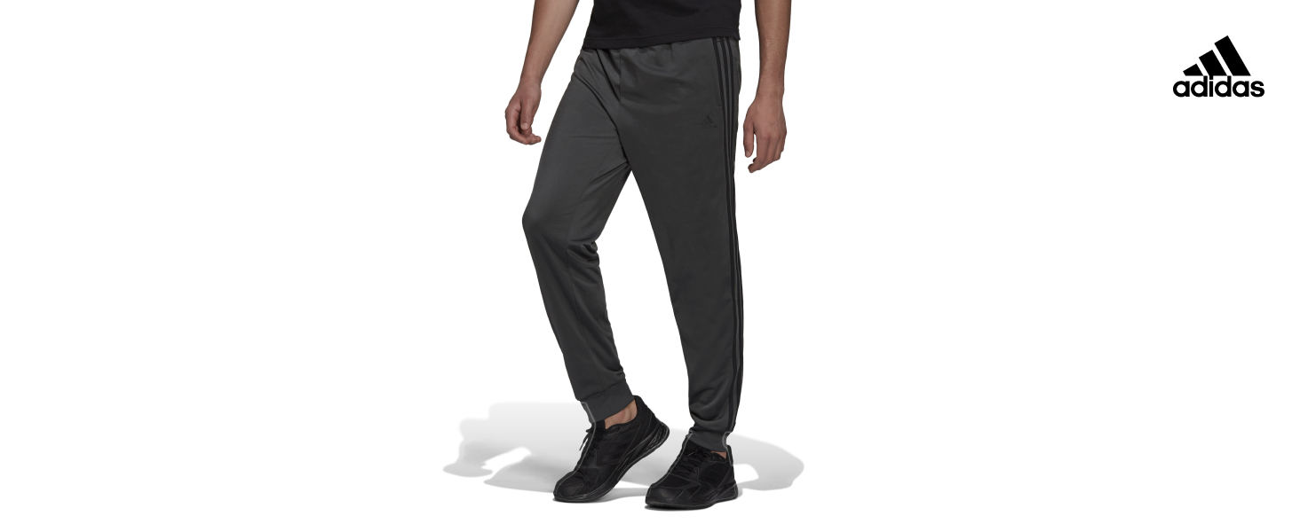 Warm-up tapered 2-stripes track pants