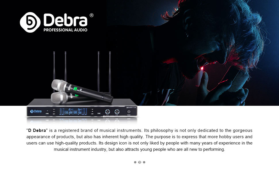 Debra Audio TD-220 wireless microphone system