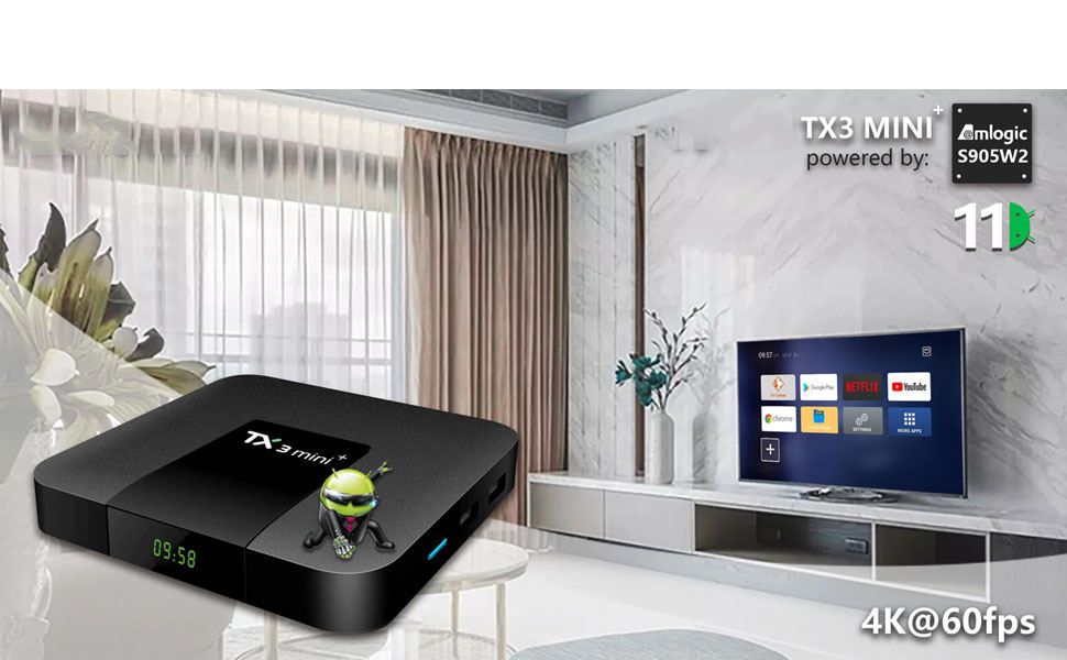 TX3 Mini + Amlogic S905W2 Android 11.0 4K TV BOX