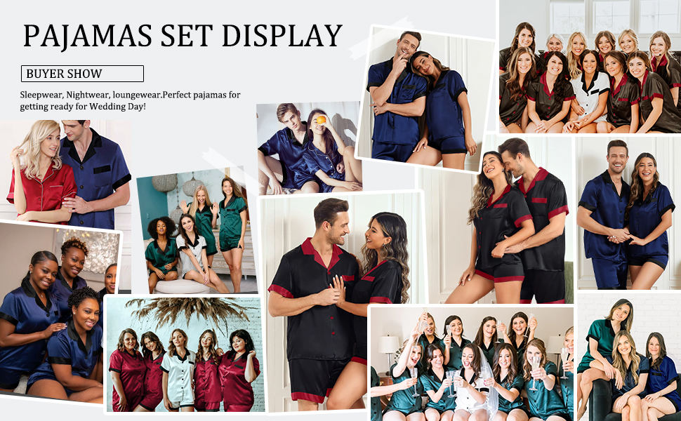 Couples pajama set