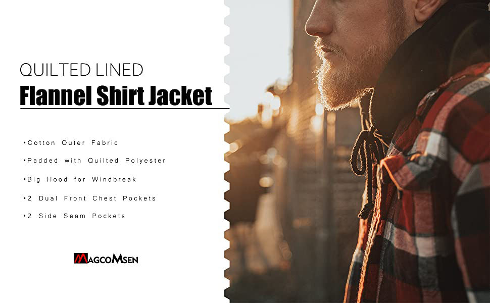 flannel shirt jakcet for men