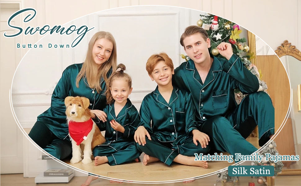 Family Pajamas For Women Men Christmas Jammies Holiday Pjs Clothes Mum and Dad Pyjamas